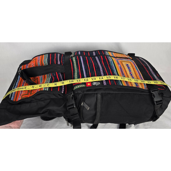 Ethnotek Premji 20 Liter Daypack Backpack Colorful Ethnic Hiking - Picture 9 of 16